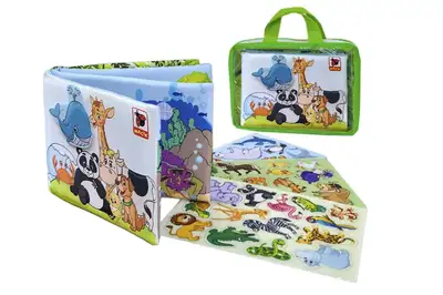 Розвиваюча книжка MC070301-03 "Тваринки" в сумці р.22x8x15см Масік купити