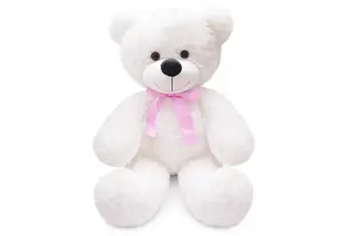 Ведмедик В146/6 білий 150 см VikNat купити