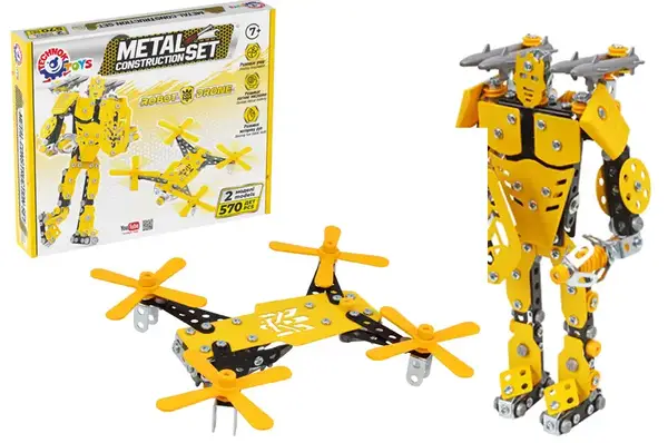 Конструктор металевий 0136 "ROBOT DRONE" 2в1 570 дет. ТЕХНОК купити