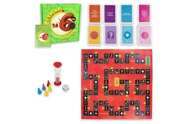 Настільна гра 30782 "Встигни за 6 секунд" 10+ STRATEG купити