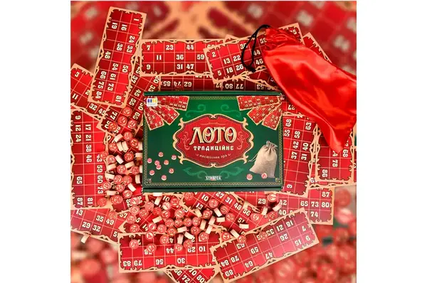 Настільна гра 30488 Лото традиційне STRATEG купити недорого в Україні, фото 8
