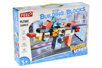 Конструктор FL1182 "Автомат" 130 дет. р.35x8x25 см YG Toys купити