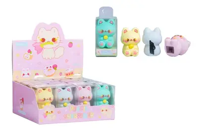 Чинка для олівців 71028WB Котик купити