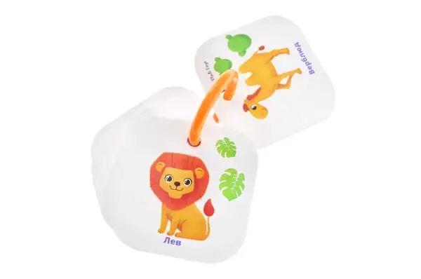 Картки на кільці "Кольори. Тварини" VT2000-01 VladiToys купити недорого в Україні, фото 3