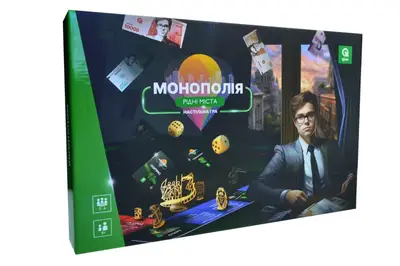 Настільна гра QB701-003 "Монополія Рідні міста" qbee купити