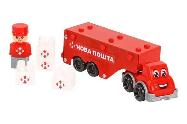 Конструктор металевий 1416 "Нова Пошта" 135 дет. ТЕХНОК купити недорого в Україні, фото 6
