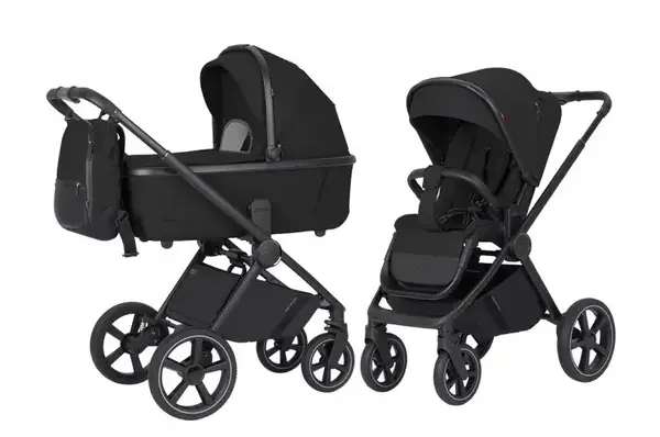 Коляска універсальна CRL-6528 "Ultimo" 2in1 AIR Sable Black CARRELLO купити