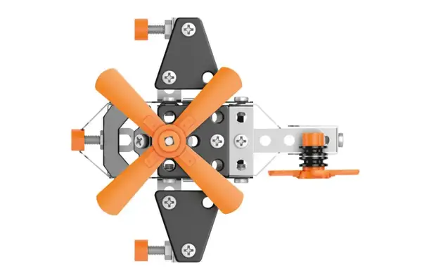 Конструктор металевий 0143 "Міні: Вертоліт" 105 дет. ТЕХНОК купити недорого в Україні, фото 4