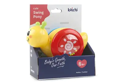 Неваляшка K999-136C-2/K999-136C-1 "Равлик" 2 кольори, в коробці р.15x8x14 см купити