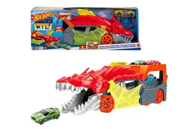 Вантажівка-транспортер GTK42 "Паща дракона" Hot Wheels купити