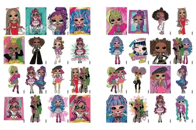 Розмальовка зі стікерами L.O.L O.M.G. Queens2 LCB15 IDEYKA купити