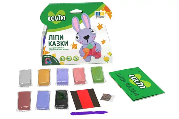 Набір для творчості 7000231 "Ліпи Казки" LOVIN купити недорого в Україні, фото 5