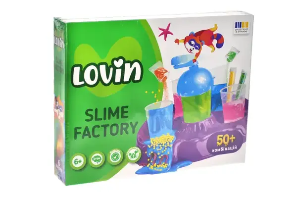 Набір для дослідів 80155 "Slime Factory" LOVIN купити