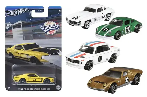Тематична машинка "Вінтажні перегонові" Hot Wheels (в ас.) HRT81 купити