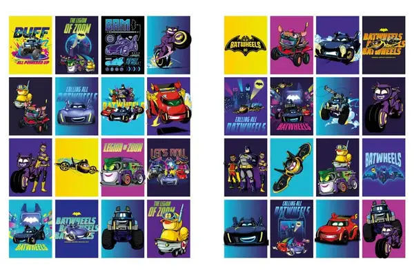 Розмальовка зі стікерами LCB39 "Batman: Batwheels" Ideyka купити недорого в Україні, фото 3