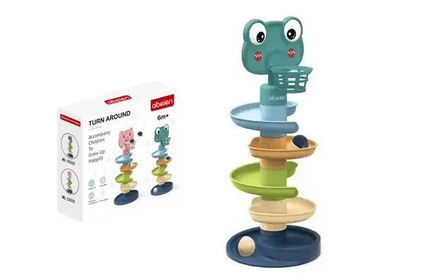 Розвиваюча іграшка 52033 "Вежа з кульками" в коробці р.29x29x26 см YG Toys купити