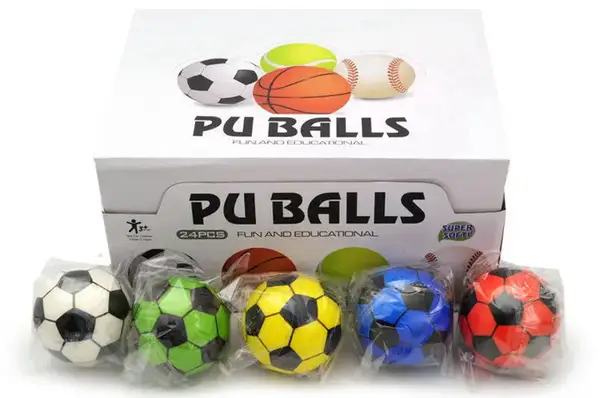 Фомовий м'ячик, в коробці 24шт 88-5 р.7*7*7см купити