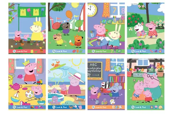 Набір водних розмальовок 200645 "Малюй водою: Peppa Pig" DoDo купити недорого в Україні, фото 2