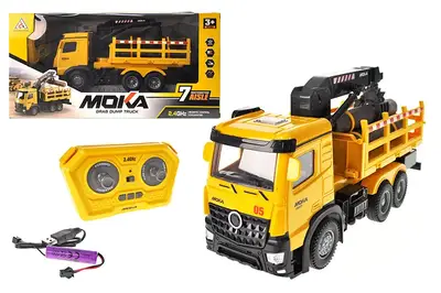 Машина лісовоз 2186 на радіокеруванні, з акумулятором, USB, у коробці р.40x15x20 купити