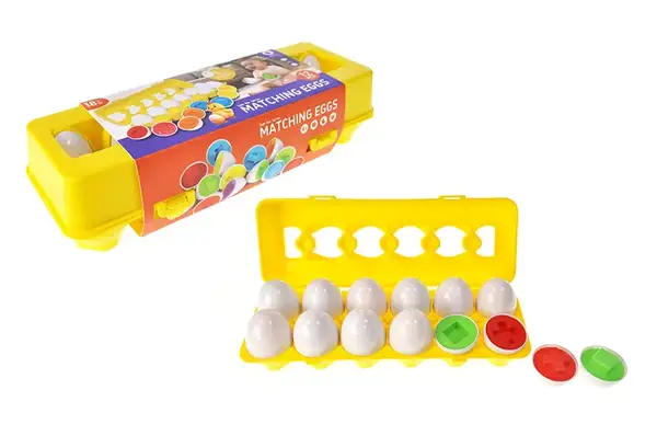 Сортер W557-65 "Яйця" в коробці р.29,3x10,3x7,7 см YG Toys купити