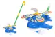 Каталка 9909 "Літачок" з ручкою в кульку р.59x21,5x20,5 см YG Toys купити недорого в Україні, фото 37498