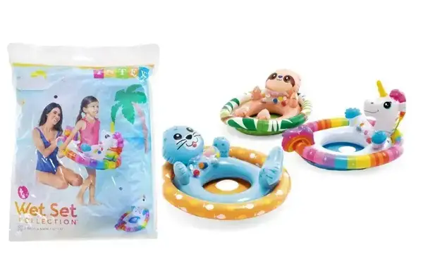 Круг надувний 59570 в кульку р.71x58 см INTEX купити