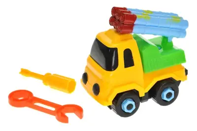 Машина конструктор в кульку 8810-1 р.16*15*8см купити