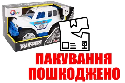 OUTLET Позашляховик 'Поліція' в коробці 5460 ТЕХНОК купити