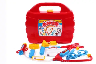 Лікарський набір 4012 10 предметів, в саквояжі ТЕХНОК купити