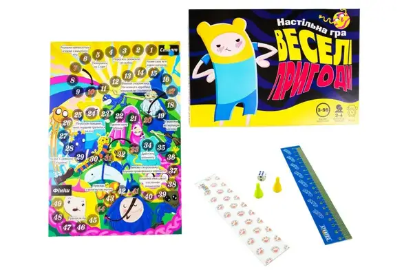 Настільна гра 30244 "Веселі пригоди", в кор-ці 37-25,5-2см купити