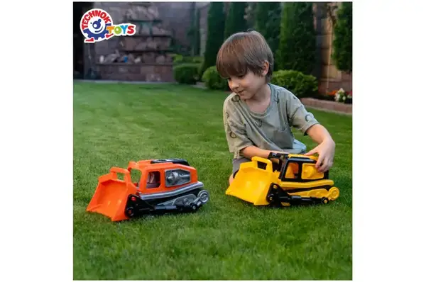 Бульдозер 9680 помаранчевий ТЕХНОК купити недорого в Україні, фото 5