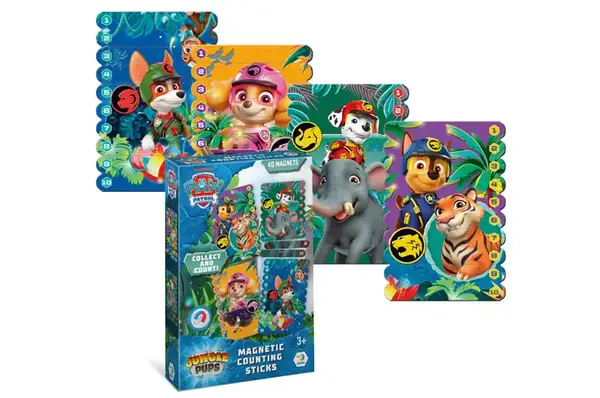 Магнітні палички для рахування 200654 "Щенячий патруль. Джунглі" DoDo купити