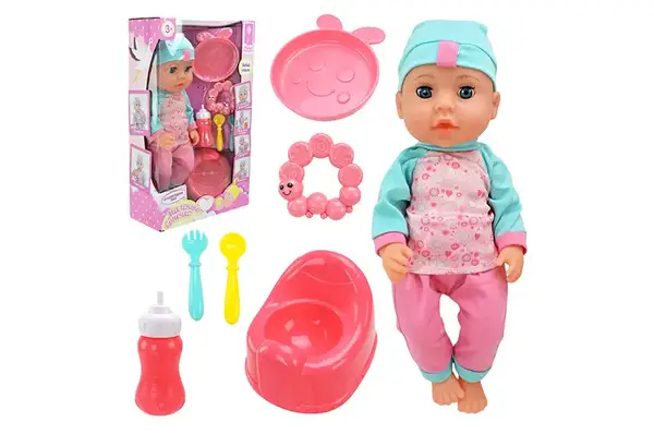 Пупс "Маленьке Сонечко" PL-524-112 їсть, пісяє, аксесуари, р-р пупса 33 см у коробці 23,5x11x40см купити