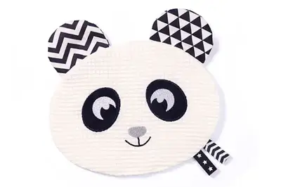 Брязкальце 1533 "Панда" обіймашка з шурхотінням BabyOno купити