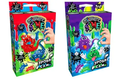 Набір для дослідів SLM-Mg-02-01U,02U "Crazy Slime Magnetic" міні DANKO купити