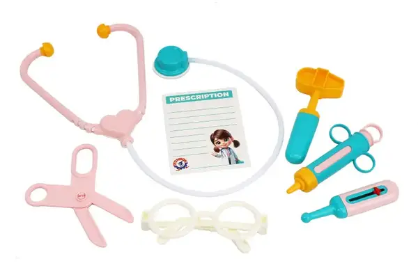 Набір іграшок 2277 "Подарунковий набір 3в1" лікар, кухар, перукар ТЕХНОК купити недорого в Україні, фото 5