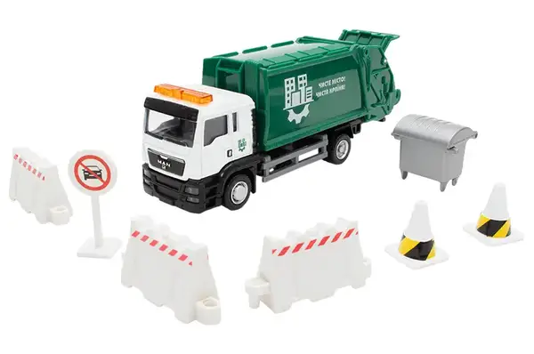 Сміттєвоз"Man" 250431U з аксесуарами купити недорого в Україні, фото 2