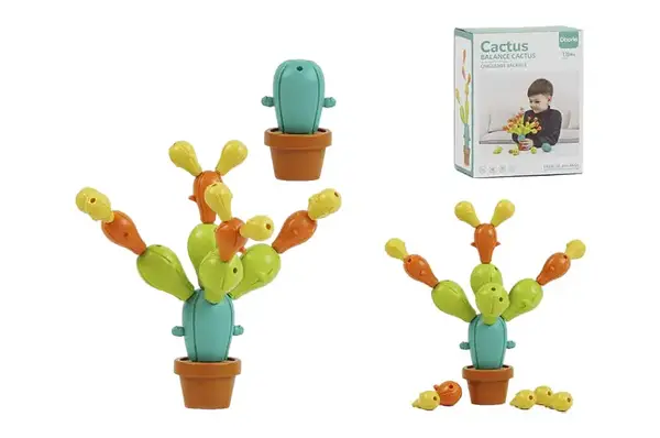 Розвиваюча іграшка XQS2060A "Кактус" монтессорі р.15,5x12x7 см YG Toys купити