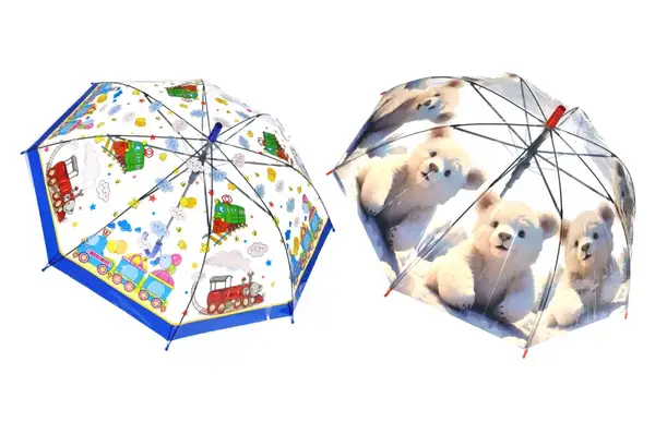 Дитяча парасоля-тростина прозора для хлопчиків на 4-7 років 68 см MR16D/MR777 купити