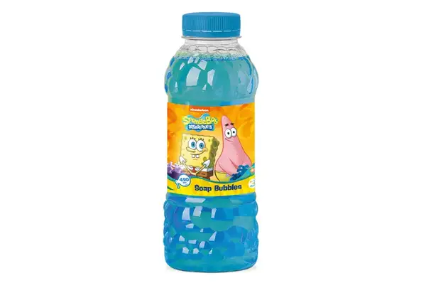 Бульбашки мильні "Mega Bubbles з тарілкою. Sponge Bob" 200636 Об’єм 450 мл DoDo купити недорого в Україні, фото 2