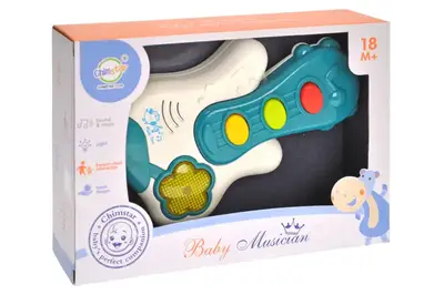 Іграшка музична QF366-046 "Гітара" в коробці р.23,3x7x16 см YG Toys купити