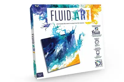 Набір для творчості FA-01-01,02,03,04,05 "Fluid ART" DANKO купити