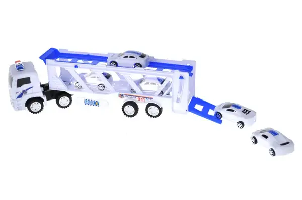 Автовоз з машинками інерційний 8838B в ковпаку р.33,4x9,3x11,8 см YG Toys купити недорого в Україні, фото 3
