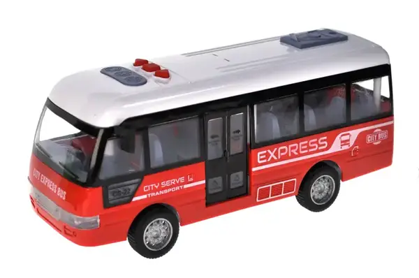 Автобус інерційний YM-9907F на батарейках, в дисплеї 6 шт. р.39,6x9x21,8 см YG Toys купити недорого в Україні, фото 3
