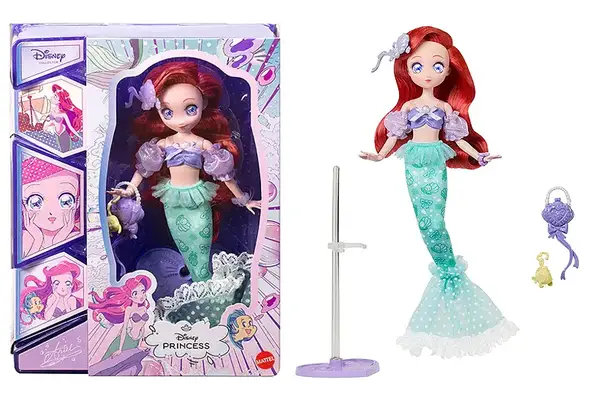 Лялька JLT60 Аріель у стилі манґа DISNEY PRINCESS купити