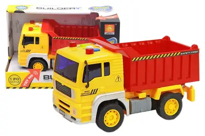 Вантажівка інерційна, озвучена, зі світлом, в коробці WY510A р.24x11x15см YG Toys купити