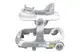 Ходунки дитячі LH-611/611H Gray у коробці р.60x15x74 купити