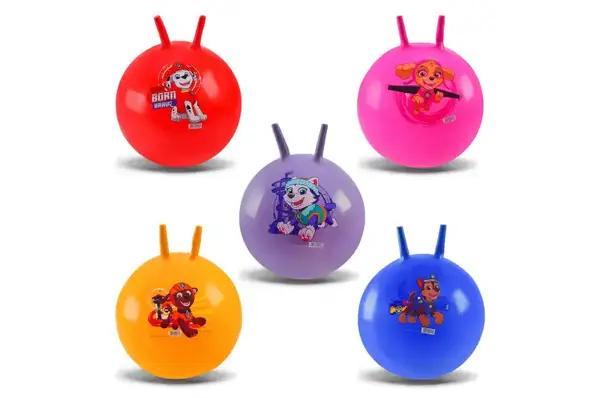 М`яч для фітнесу Paw Patrol PB2116, 65 см, ріжки, 6 видів купити