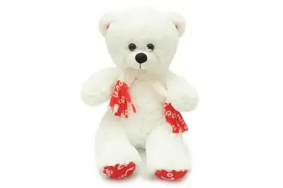 Ведмедик В147/1 білий 50 см VikNat купити