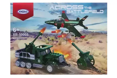 Конструктор "Військова техніка" 423дет XB-50005 (Р) р.45*7*33см купити